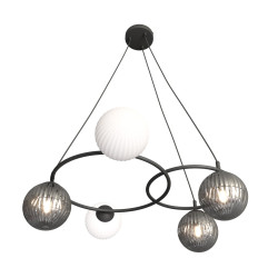 Lampa wisząca LIBRA 5 BL MIX 1381/5 EMIBIG