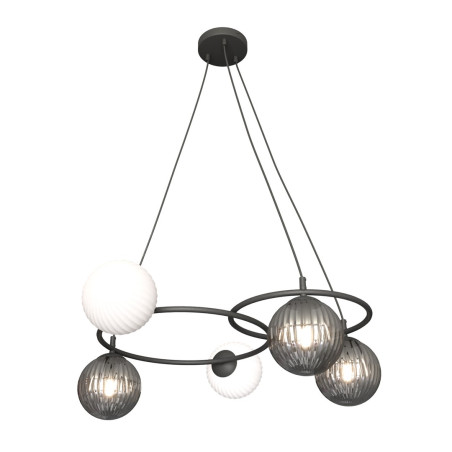 Lampa wisząca LIBRA 5 BL MIX 1381/5 EMIBIG