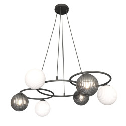 Lampa wisząca LIBRA 6 BL MIX 1382/6 EMIBIG