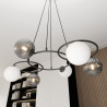 Lampa wisząca LIBRA 6 BL MIX 1382/6 EMIBIG