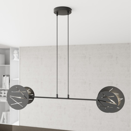 Lampa wisząca XOTIC 2 BL 1411/2 EMIBIG