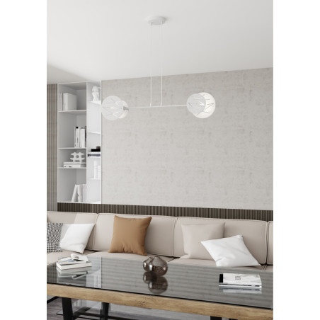 Lampa wisząca XOTIC 2 WH 1412/2 EMIBIG