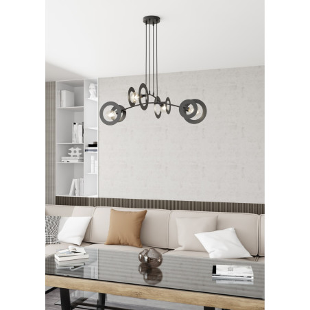 Lampa wisząca EUFORIA 4 BL 1413/4 EMIBIG