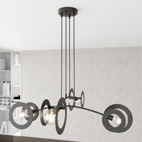 Lampa wisząca EUFORIA 4 BL 1413/4 EMIBIG