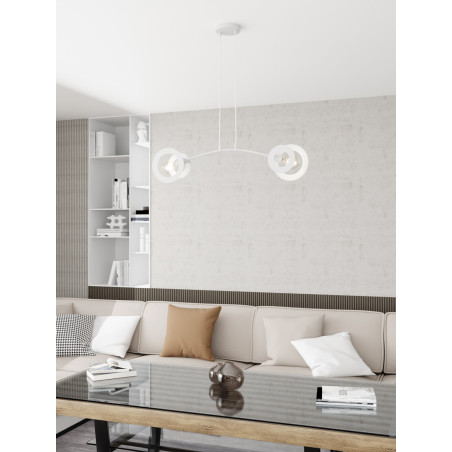 Lampa wisząca EUFORIA 2 WH 1414/2 EMIBIG