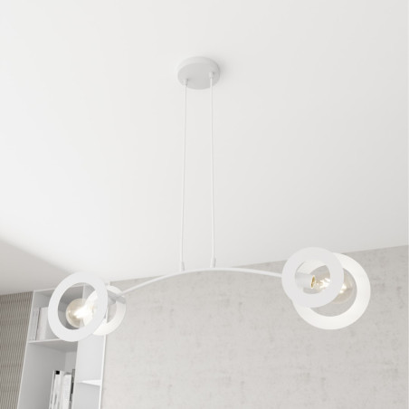 Lampa wisząca EUFORIA 2 WH 1414/2 EMIBIG