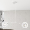 Lampa wisząca EUFORIA 2 WH 1414/2 EMIBIG