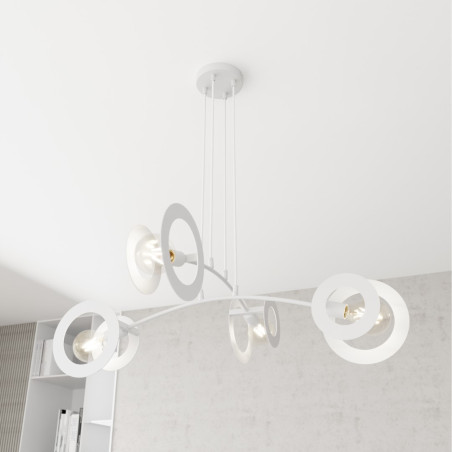 Lampa wisząca EUFORIA 4 WH 1414/4 EMIBIG