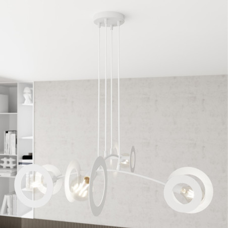 Lampa wisząca EUFORIA 4 WH 1414/4 EMIBIG
