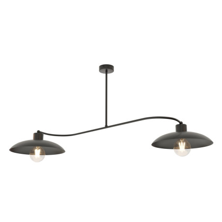 Żyrandol FOSTER 2 BLACK 1353/2 EMIBIG