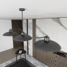 Żyrandol FOSTER 3 BLACK 1353/3 EMIBIG