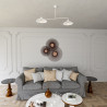 Żyrandol FOSTER 2 WHITE 1354/2 EMIBIG