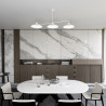 Żyrandol FOSTER 3 WHITE 1354/3 EMIBIG
