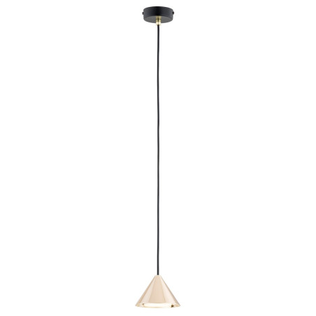 Lampa wisząca ELIT 1 BL GOLD 1329/1 EMIBIG