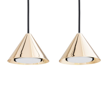 Lampa wisząca ELIT 3 BL GOLD 1329/3 EMIBIG
