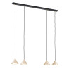 Lampa wisząca ELIT 4 BL GOLD 1329/4 EMIBIG