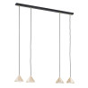 Lampa wisząca ELIT 4 BL GOLD 1329/4 EMIBIG