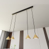Lampa wisząca ELIT 4 BL GOLD 1329/4 EMIBIG