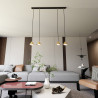 Lampa wisząca ELIT 4 BL GOLD 1329/4 EMIBIG