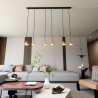 Lampa wisząca ELIT 6 BL GOLD 1329/6 EMIBIG