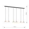 Lampa wisząca ELIT 6 BL GOLD 1329/6 EMIBIG