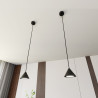 Lampa wisząca ELIT 1 BLACK 1330/1 EMIBIG