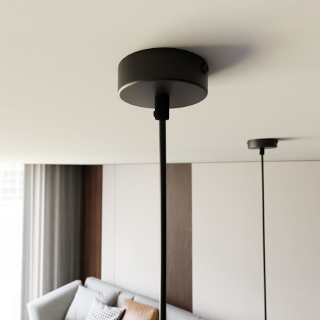 Lampa wisząca ELIT 1 BLACK 1330/1 EMIBIG