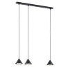 Lampa wisząca ELIT 3 BLACK 1330/3 EMIBIG