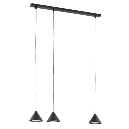 Lampa wisząca ELIT 3 BLACK 1330/3 EMIBIG