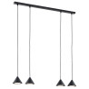 Lampa wisząca ELIT 4 BLACK 1330/4 EMIBIG