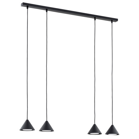 Lampa wisząca ELIT 4 BLACK 1330/4 EMIBIG