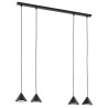 Lampa wisząca ELIT 4 BLACK 1330/4 EMIBIG
