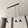Lampa wisząca ELIT 4 BLACK 1330/4 EMIBIG