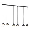 Lampa wisząca ELIT 6 BLACK 1330/6 EMIBIG