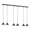 Lampa wisząca ELIT 6 BLACK 1330/6 EMIBIG