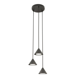 Lampa wisząca ELIT 3 PREMIUM BLACK 1330/3PREM EMIBIG