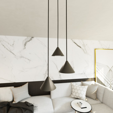 Lampa wisząca ELIT 3 PREMIUM BLACK 1330/3PREM EMIBIG