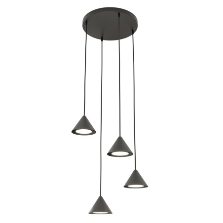 Lampa wisząca ELIT 4 PREMIUM BLACK 1330/4PREM EMIBIG