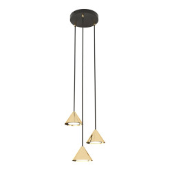 Lampa wisząca ELIT 3 PREMIUM GOLD 1329/3PREM EMIBIG