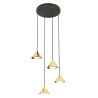 Lampa wisząca ELIT 4 PREMIUM GOLD 1329/4PREM EMIBIG