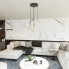 Lampa wisząca ELIT 4 PREMIUM GOLD 1329/4PREM EMIBIG