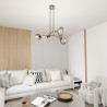 Lampa wisząca SKIVA 4 BL 1409/4 EMIBIG