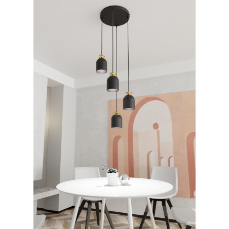 Lampa wisząca TARGET 4 BL PREM 1400/4PREM EMIBIG