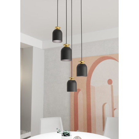 Lampa wisząca TARGET 4 BL PREM 1400/4PREM EMIBIG