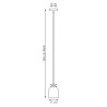 Lampa wisząca TARGET 1 WH 1401/1 EMIBIG