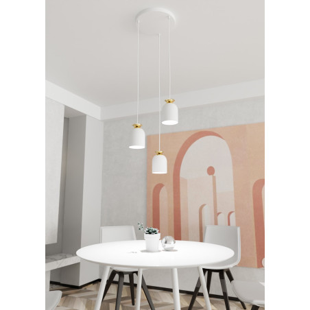 Lampa wisząca TARGET 3 WH PREM 1401/3PREM EMIBIG