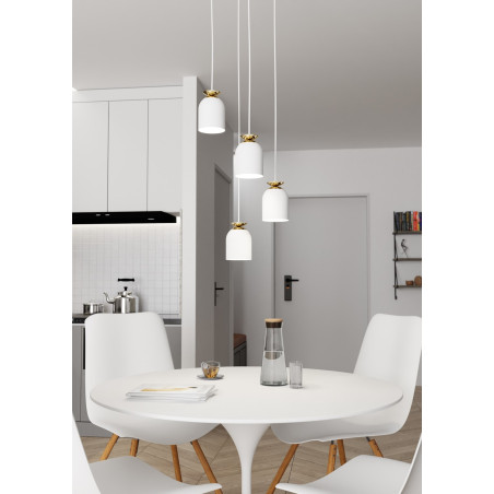 Lampa wisząca TARGET 4 WH PREM 1401/4PREM EMIBIG
