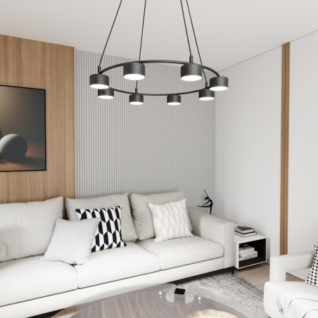 Lampa wisząca STARLIT 8 BL 1372/8 EMIBIG
