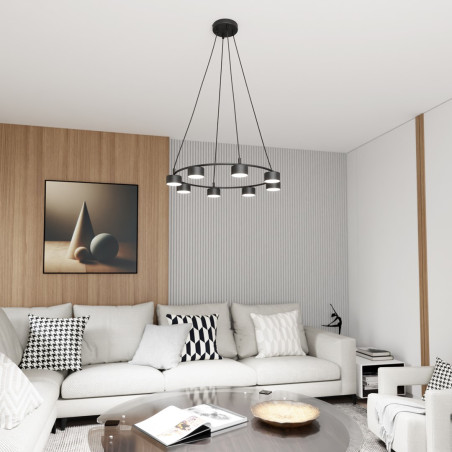 Lampa wisząca STARLIT 8 BL 1372/8 EMIBIG
