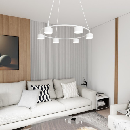 Lampa wisząca STARLIT 6 WH 1373/6 EMIBIG
